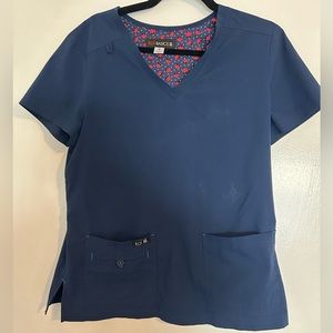 Koi Basics Women’s Katie Mock Neck Scrub Top